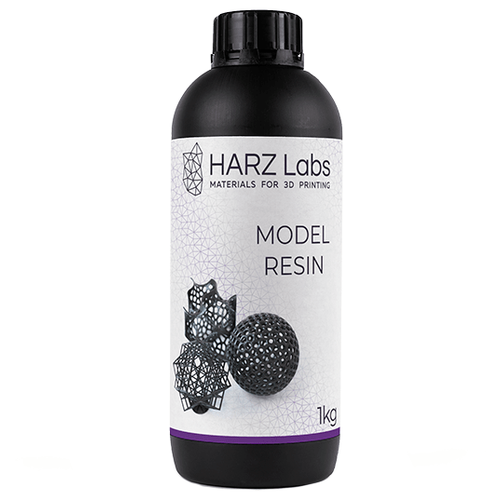 Фотополимер HARZ Labs Model Resin Чёрный, 1 л