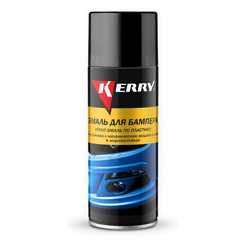 KERRY KR-961-4 Эмаль для бампера (графит) (аэрозоль) (520 мл