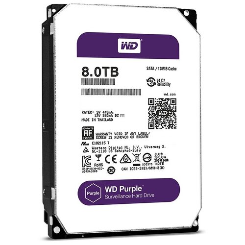 Western Digital Жесткий диск HDD 8.0Tb Western Digital SATA-