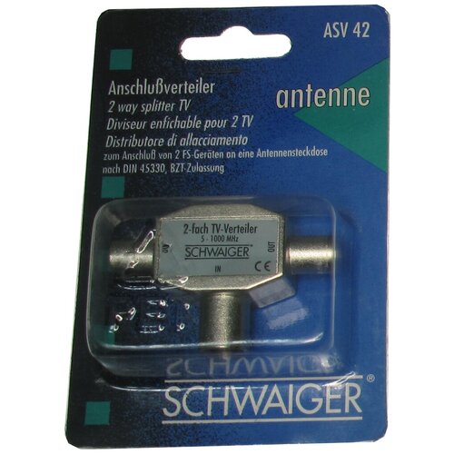 Schwaiger Антенный делитель Schwaiger ASV 42