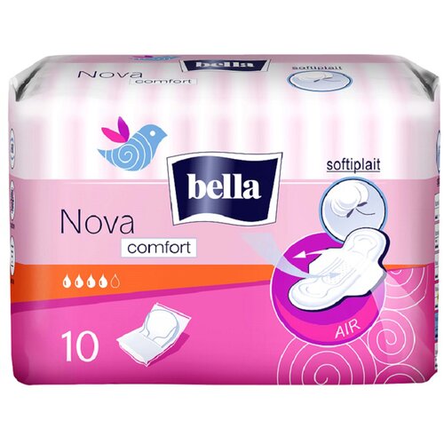 Bella прокладки Nova comfort, 4 капли, 10