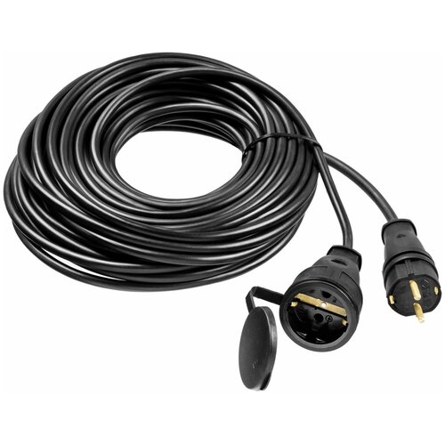 Удлинитель-шнур RC 315, 20 м, 3700 Вт, 1 гнездо, IP44, КГ 3х