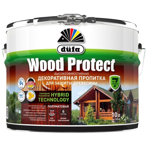 Водозащитная пропитка Dufa Wood Protect палисандр 2,5 л