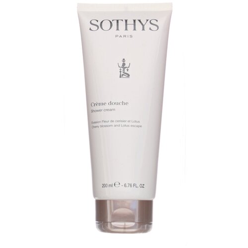 Крем для душа Sothys Cherry blossom and Lotus escape, 200 мл