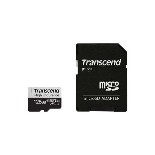 Карты памяти Карта памяти Transcend microSDXC 128 ГБ Class 10, V10, UHS Class 1, R/W 95/45