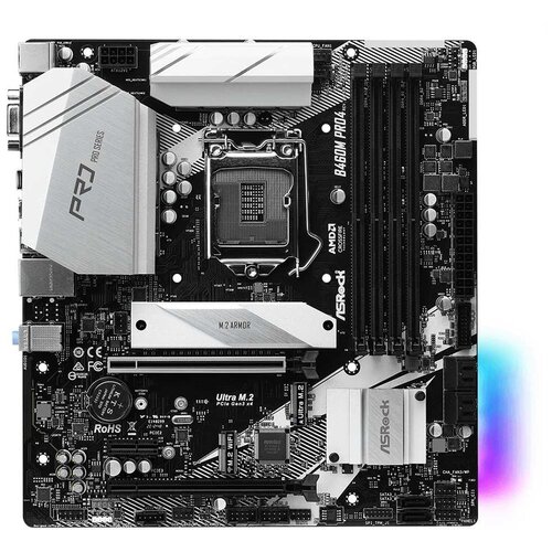 Материнская плата Asrock B460M PRO4