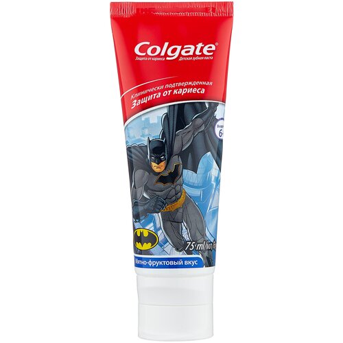   Яндекс Маркет Colgate детская зубная паста Batman для детей 6 +, 75 мл