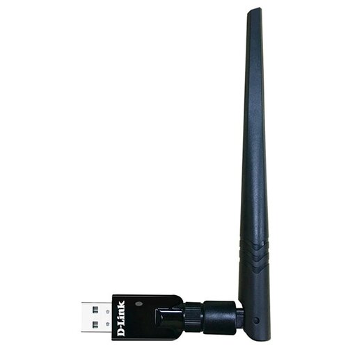 Сетевые адаптеры Wi-Fi адаптер D-link DWA-172, black