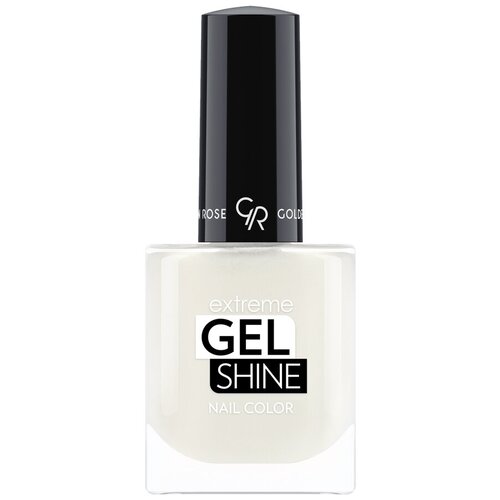 Golden Rose Лак для ногтей Extreme Gel Shine Nail Color, 10 мл, 01