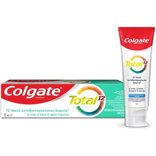 Зубная паста Colgate Профессиональная чистка (гель) комплексная, 75 мл, 75 г,