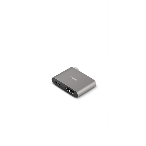 Адаптер Moshi USB-C на HDMI с Функцией Зарядки, поддержка 4K 60 Гц и HDR -