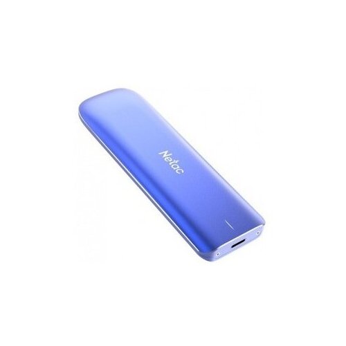 Внешний SSD Netac External ZX 500Gb, синий (NT01ZX-500G-32BL