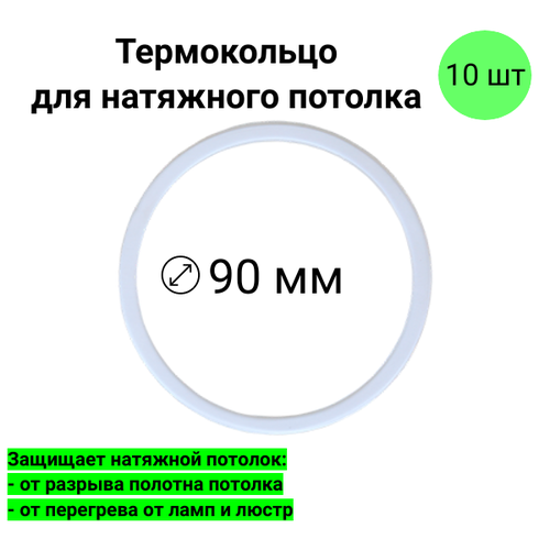 Натяжные потолки  Яндекс Маркет Термокольцо протекторное под встраиваемый потолочный светильник для натяжного