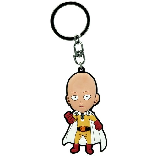 Брелок One Punch Man Keychain PVC Saitama SD X4ABYKEY333