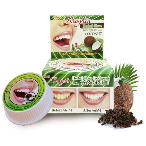   Яндекс Маркет Зубная паста Rasyan Herbal Clove Toothpaste With Coconut