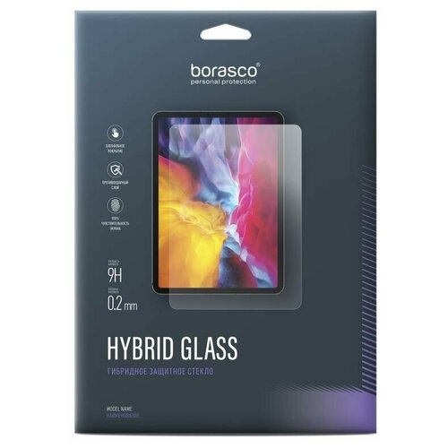 Защитные пленки и стекла  Яндекс Маркет Гибридное стекло Hybrid Glass BoraSCO для Huawei MatePad T 1