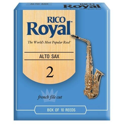 Аксессуары  Яндекс Маркет Rico Royal RJB1020 Alto Sax, #2, 10 BX трости для альт саксо