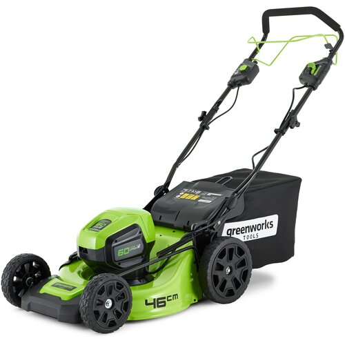 Электрическая газонокосилка Greenworks 2502907 60V 46cm GD60LM46SP, 46