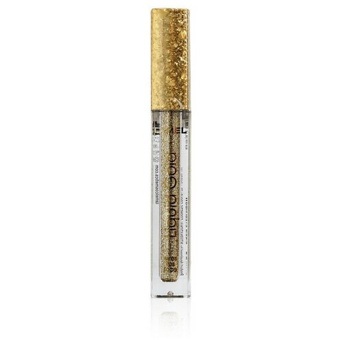 Тени Lamel Professional Жидкий глиттер для макияжа Liquid 01 gold