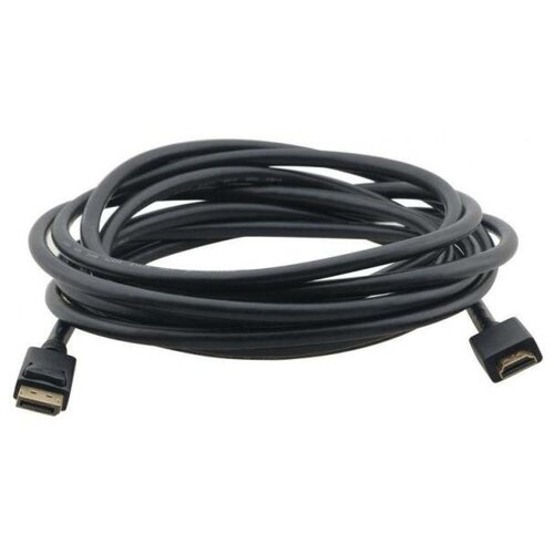 Кабель DisplayPort 1.8м Kramer C-DPM/HM-6 круглый черный