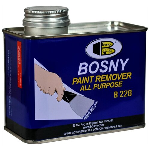 Смывка краски Bosny Paint Remover универсальный гель 400 г