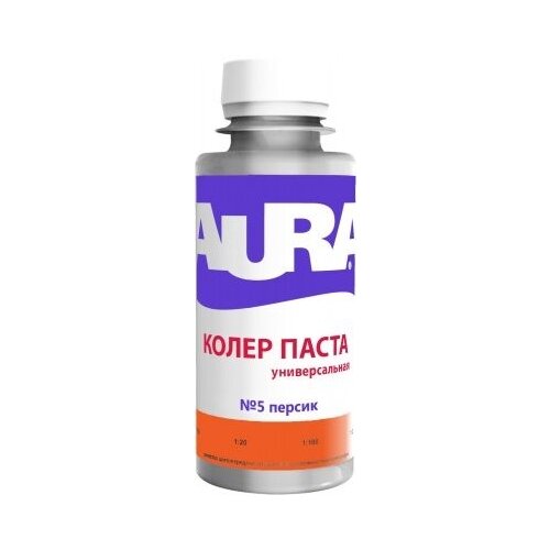 Колеровочная паста Aura универсальная, №5 персик, 0.1