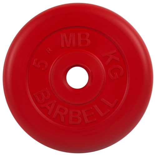 Штанги  Яндекс Маркет Диск MB Barbell Стандарт MB-PltB/C31 5 кг 1 шт.