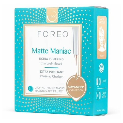 FOREO Маска для лица для комбинированной кожи Matte Maniac U