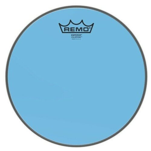 REMO BE-0310-CT-BU Emperor Colortone Blue Drumhead 10 цветно