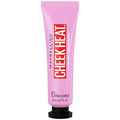 Maybelline New York Румяна Cheek Heat, 10 холодный розовый