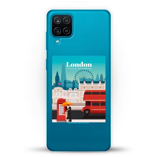 Силиконовый чехол London на Samsung Galaxy A12