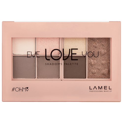 Lamel professional, Набор теней для век OhMy Eye LOVE You 40