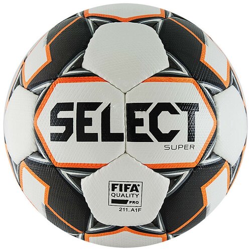 Мяч футбольный SELECT Super 812117-009, размер 5, FIFA PRO, 