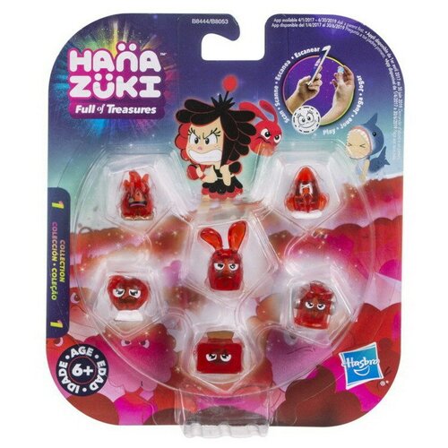 Фигурка-игрушка Hasbro HANAZUKI. 6 фигурок-сокровищ