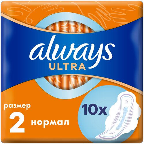 Прокладки и тампоны ALWAYS Ultra Женские гигиенические прокладки Normal Plus Gig