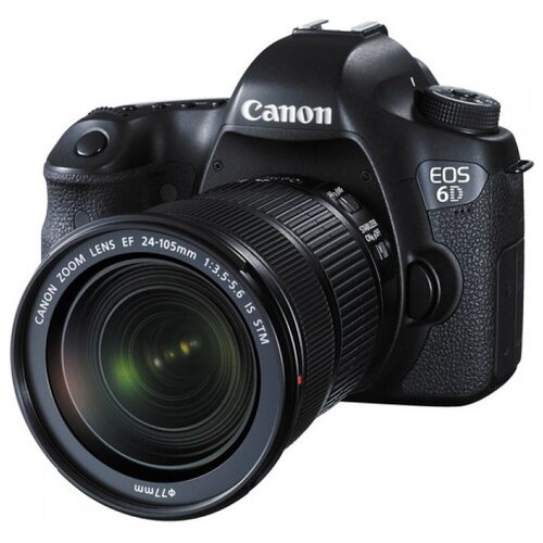   Яндекс Маркет Зеркальный фотоаппарат Canon EOS 6D Kit 24-105 IS STM, Black