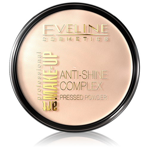 Eveline Cosmetics Пудра Art Make-Up Professional компактная Anti-Shine Complex