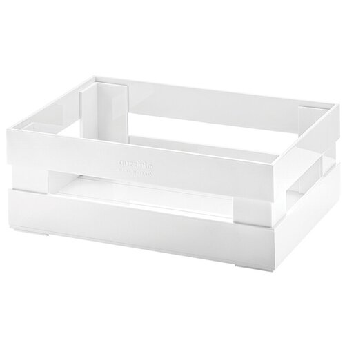 Ящик для хранения GUZZINI Tidy & Store S белый, 22,4х5,4х8,7