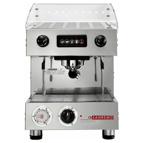 Кофемашина рожковая Sanremo Capri SAP DLX 1Gr, черная