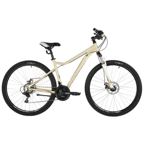 Горный (MTB) велосипед Stinger Laguna Evo 27.5 (2021) бежевый 19 (требует