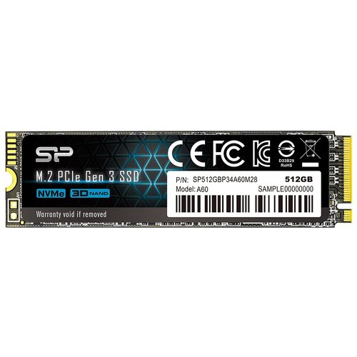 Накопитель SSD 512Gb Silicon Power SP512GBP34A60M28 P34A60