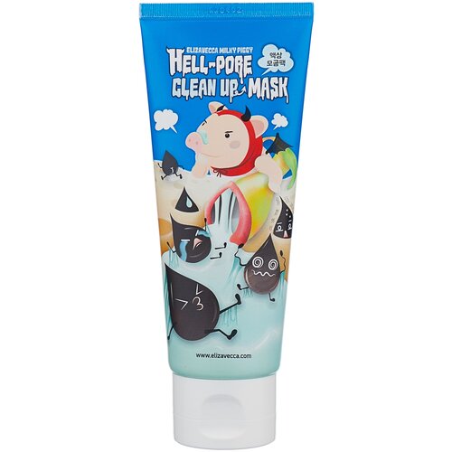 Elizavecca Маска-пленка для очищения пор Hell-Pore Clean Up Mask, 135 г, 100