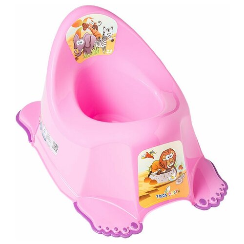 Tega Baby горшок Safari (SF-011) розовый