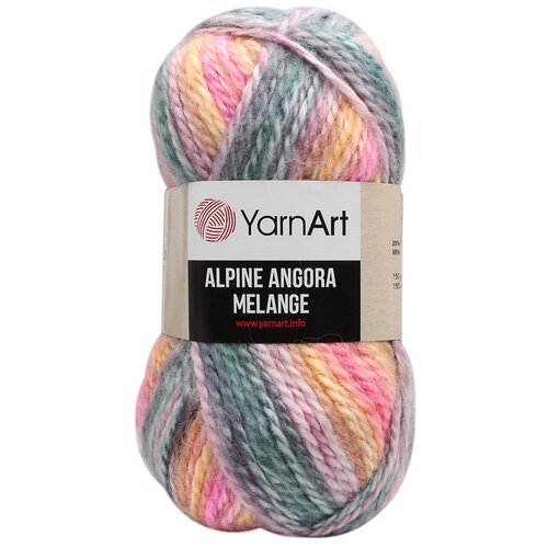 Пряжа для вязания YarnArt 'Alpine Angora Melange' 150г 150м 
