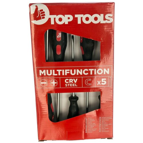 Набор отверток, 5 шт. Top Tools 39D503