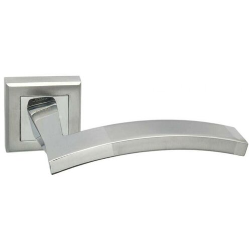 ADDEN BAU Дверные межкомнатные фалевые нажимные ручки ARCO Q305 SATIN CHROME