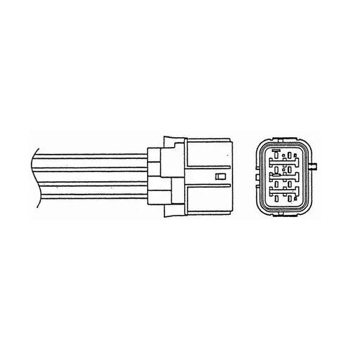 Кислородный датчик Zirconium LZA09 E1 0025 NGK 0025