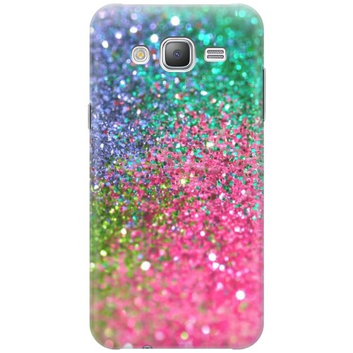 Силиконовый чехол Магические блестки на Samsung Galaxy J5 (2