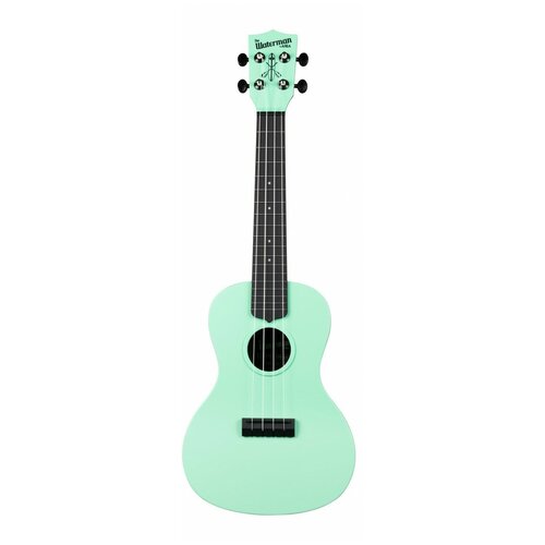 Waterman by Kala KA-CWB-GN Green, Matte, Concert Ukulele w/B