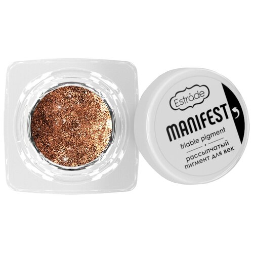 Тени Estrade Рассыпчатый пигмент для век Manifest 07 бронза